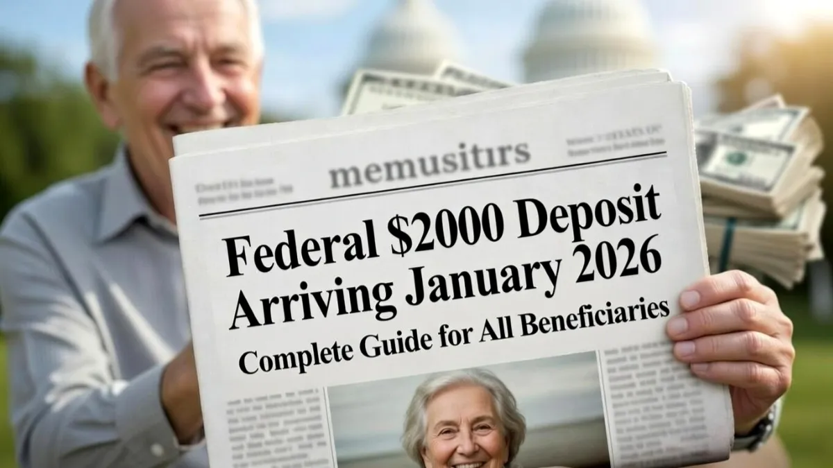$2000 stimulus payment, federal stimulus january 2026, stimulus check update 2026, january 2026 stimulus payment, irs direct deposit 2026, federal relief payment, stimulus payment eligibility, social security stimulus 2026, ssi ssdi payment update, government payment january 2026, us stimulus news, federal deposit update 2026