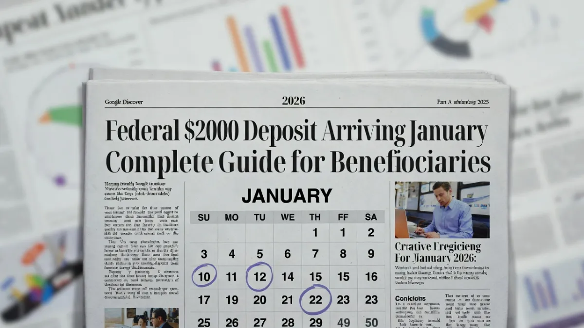 $2000 federal deposit, federal stimulus january 2026, government payment 2026, january 2026 deposit, federal relief payment, stimulus update 2026, irs direct deposit 2026, social security payment update, ssi ssdi january 2026, us federal benefits, government deposit news