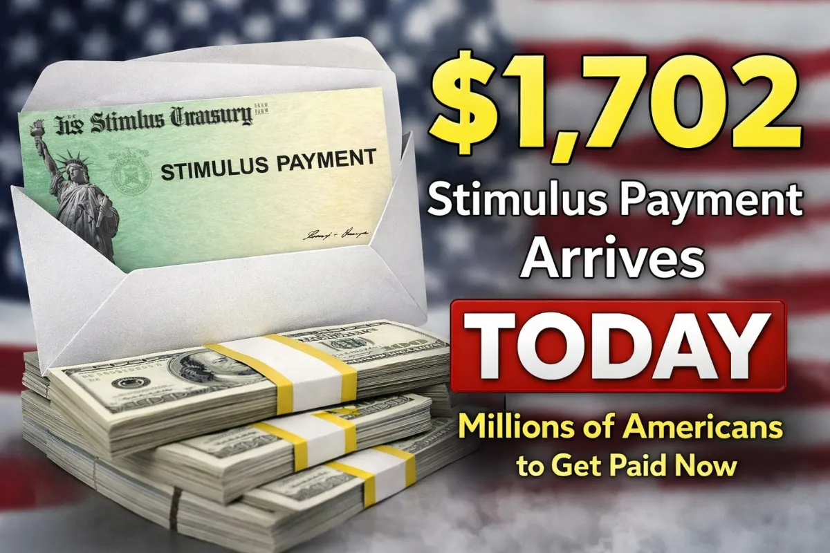 $1702 stimulus payment, stimulus payment today, government payment update, US stimulus news, direct deposit today, IRS payment update, stimulus eligibility guide, Social Security payment update, SSI SSDI payment today, federal relief payment, Americans getting paid